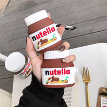 Chocolate Cream For AirPods 1 2 earphone case AirPods Pro Case nutella cartoon headphone Cover Protect Wireless Headset cover 2024 - buy cheap