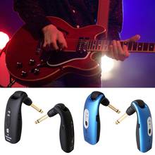 1 Pair Electric Guitar 2.4GHz Wireless System Rechargeable Transmitter Receiver 2024 - buy cheap