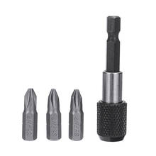 New 1/4 Inch Hex Shank Quick Release Screwdriver Bit Holder Drill Screw Tools Quick Change Locking Bits Holder 2024 - buy cheap