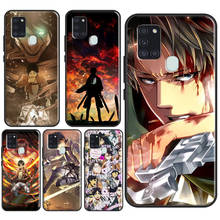 Eren Jaeger Attack on titan Case For Samsung Galaxy A12 A22 A32 A42 A52 A72 A11 A31 A51 A71 A50 A70 A21S A52S Cover 2024 - buy cheap