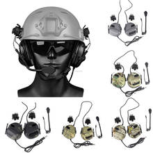 Auriculares antiruido para tiro, audífonos tácticos militares de comunicación, amplificación de sonido, Airsoft, Paintball 2024 - compra barato