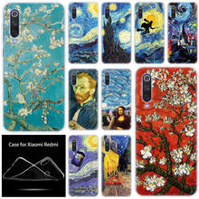 Hot Silicone Case Vincent Van Gogh Starry Sky for Xiaomi Mi CC9E 9SE 9T 8 Pro A2 A3 Lite 8SE A1 5X 6X Mix 3 2S Play Pocophone F1 2024 - buy cheap