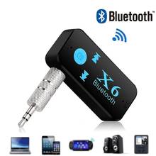 X6 Car Bluetooth Receiver Car MP3 Player AUX Car Bluetooth Handsfree Bluetooth Adapter 3 in 1 Wireless 4.0 USB 2024 - buy cheap