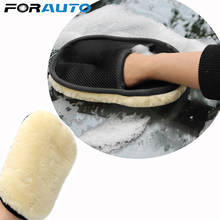 FORAUTO Car-styling Soft Wool Car Wash Washing Gloves Auto Care Car Cleaning Microfiber 240*160mm Auto Detailing Tools 2024 - buy cheap