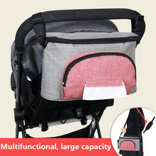 Baby Stroller Organizer Bag Mommy Diaper Bag Hook Baby Carriage Large Capacity Stroller Accessories Cart Hanging Bag for Mothers 2024 - buy cheap