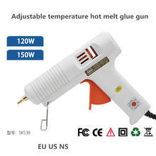 Adjustable Hot Melt Glue Gun 120w 150w Applicable Diameter 11±0.3mm Glue Stick Pure Copper Gun Mouth NS US EU 2024 - buy cheap
