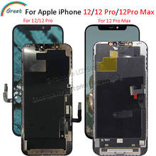 For iPhone 12 Pro A2407 12 Pro Max LCD Display Touch Panel Screen Assembly for iPhone 12  A2403 A2172 Display pantalla 2024 - buy cheap
