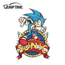 JumpTime 13 x 8.2cm For Sonic Retro Car Stickers Laptop Motorcycle Car Door Graffiti Stickers Creative Graphics DIY 3D Decal 2024 - buy cheap