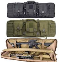 36 pulgadas Airsoft militar bolsa de arma de asalto mochila táctica doble Rifle bolsa Carbin al aire libre tiro caza bolsa de transporte 2024 - compra barato