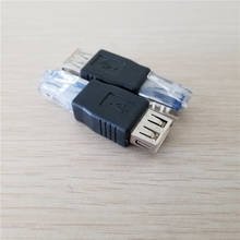 Nuevo adaptador de conector USB hembra A ETHERNET RJ45 para PC 2024 - compra barato