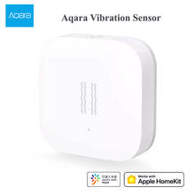 Aqara-Sensor inteligente de movimiento, monitor con alarma de detección de vibración y choque, giroscopio y ZigBee integrados, ideal para el hogar, para Xiaomi Mijia 2024 - compra barato