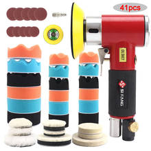 2/3 Inch Air Sander Car Polisher Machine Pneumatic Polishing Tools 90 Degree Orbital Sander Air Power Tools 41pcs/set 2024 - buy cheap