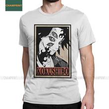 Kokushibo Upper Moon One Demon Slayer Men's T Shirts Kimetsu No Yaiba Kamado Anime Manga Tee Short Sleeve T-Shirts 100% Cotton 2024 - buy cheap