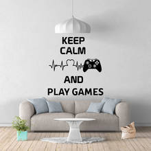 Colorful Gamer Decal Removable Vinyl Mural Poster Kids Room Nature Decor Vinyl Art Decal 2024 - buy cheap