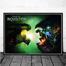 Dragon Age 3 Inquisition Game Posters And Prints Canvas Painting Wall Pictures For Living Room Abstract Decorative Home Decor 2024 - buy cheap