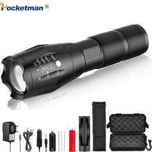 30000LM LED Rechargeable Flashlight T6/L2/V6 Ultra Bright 5 Modes Zoomable Torch Waterproof Lanterna for Outdoor Camping Light 2024 - buy cheap