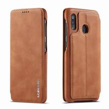 Capa de telefone para samsung galaxy a30s caso flip carteira livro magnético capa de couro para samsung a30 a40 a20 e caso de luxo com suporte 2024 - compre barato