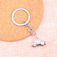 20pcs 3D car Keychain 23*15mm Pendants Car Key Chain Ring Holder Keyring Souvenir Jewelry Gift 2024 - buy cheap