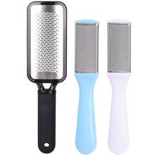 Foot Files Callus Remover, 3 Pcs Professional Foot Care Pedicure Stainless Steel Foot Scrubber for Wet and Dry Feet 2024 - buy cheap