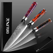 XITUO  1PCS 8 Inch Chef Knife Damascus VG10 Steel Professional Japanese Kitchen Knife Cleaver Stable Wooden Handle Cooking Tools 2024 - buy cheap