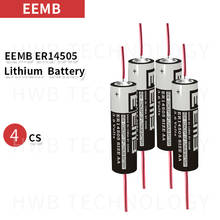 4 шт./лот EEMB ER14505 AA 3,6 V 2400mAh литиевая батарея ER14505 полоса сварочная игла Бесплатная доставка 2024 - купить недорого