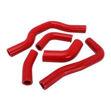 Radiador de motocicleta de silicone, tubo de refrigeração, para honda crf450r crf 450 450r r r 2005 2006 2007 2008 2024 - compre barato