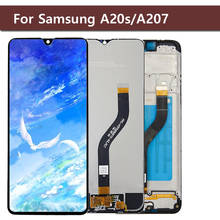 Pantalla LCD Original de 6,4 pulgadas para Samsung Galaxy A20s, A207, A207F, montaje de digitalizador 2024 - compra barato