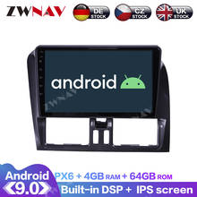 Tela multimídia para carro, android 9.0, dsp, carplay, ips, para volvo xc60, 2009, 2010, 2011, 2012, rds, navegação gps, rádio, dvd player 2024 - compre barato