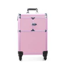 High-end Professional Hairdressing Trolley Luggage Toolbox Salon Hairdresser Beauty Makeup Large Luxury Drawer Cosmetic Case 2024 - buy cheap