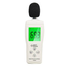 Medidor de nível de som digital instrumento de medição de volume de ruído testador de monitoramento de decibel 30-130db tester ferramenta de alarme de sensor inteligente 2024 - compre barato