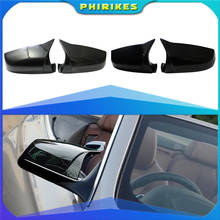 Car Side Wing Rear View Mirror Cover For BMW 5 6 7 series E60 E61 E63 E64 F01 F02 F03 F04 F06 F07 F10 F11 F12 F13 Carbon & Black 2024 - buy cheap