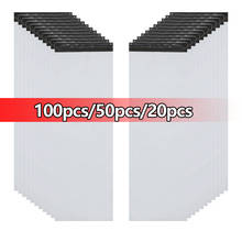 100PCS/50PCS White Extended Package Bag Express Envelope Storage Mail Bags Self Adhesive Seal Plastic Packaging  Bag 2024 - buy cheap