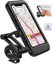 Велосипедный держатель для телефона iPhone для Samsung, мотоциклетный держатель мобильного телефона, велосипедный зажим на руль, подставка, кронштейн для крепления GPS 2024 - купить недорого