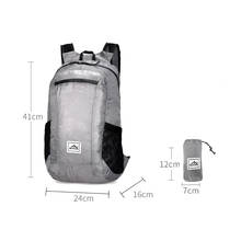 Outdoor Lightweight Portable Foldable Backpack Waterproof Backpack Folding Ultralight Bags for Travel Hiking Cycling Camping 20L 2024 - buy cheap