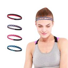 New Women Men Running Hair Bands Weave Elastic Yoga Sweatband Fitness Sweat Bands Sport Silicone Antiskid Headbands 1 PCS 2024 - buy cheap