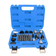 18pcs Alternator Freewheel Pulley Puller Alternators Tool Set Special Socket Set 2024 - buy cheap