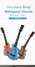 Enya one-piece Mahogany ukulele 26inch Electric ukulele tenor Four string guitar with pickup string musical instruments 2024 - buy cheap