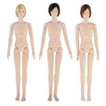 24 Jointed Doll  Vinyl Unpainted Body DIY Replacements 3D Eyes 2024 - buy cheap