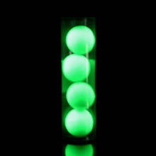 Bolas multiplicadoras de lujo, una bola a cuatro (verde suave, Luminoso) trucos de magia de escenario magia de aparición accesorios para trucos de ilusionismo comedia 2024 - compra barato