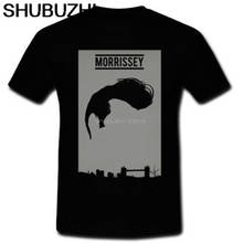 Camiseta casual de alta qualidade the smith morrissey sbz6162, camisetas pretas, com gola redonda, para novidade, pedido nos tamanhos p, m, l, xl, 2xl 2024 - compre barato