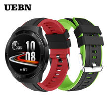 UEBN-Correa de silicona para reloj HUAWEI GT 2e, accesorios reemplazables de pulsera, 22mm, 46mm 2024 - compra barato