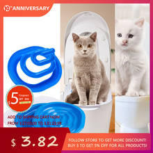 Лоток для кошачьих туалетов, полезный поднос для кошачьих туалетов 2024 - купить недорого