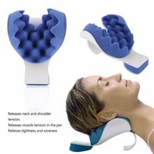 1pcs Neck Support Tension Reliever Massage pillow Neck Shoulder Relaxer Massager Soft Sponge Releases Muscle Massage Cushion 2024 - buy cheap