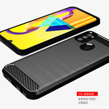 Funda de fibra de carbono para Samsung Galaxy M30s, carcasa de teléfono a prueba de golpes para Samsung M30s M 30s, carcasa de protección completa 2024 - compra barato