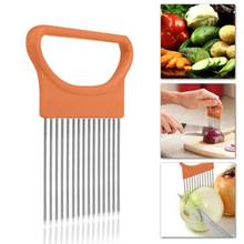 New Kitchen Gadgets Onion Slicer Tomato Vegetables Safe Fork vegetables Slicing Cutting Tools 2024 - buy cheap