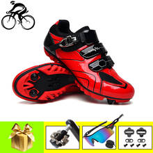 Обувь для горного велосипеда Для мужчин Для женщин Для мужчин Велоспорт тапки, сетевой фильтр СПД педали добавить очки дышащие самофиксирующиеся открытый гоночный велосипед обувь 2024 - купить недорого