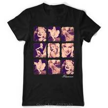 Exclusive And Unique Men's T-Shirt - Marilyn Monroe Glamour Design New Short Sleeve O-neck Mens T Shirts Fashion Harajuku 2024 - buy cheap