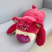 55cm Big Size Toy Story Lying Lotso Stuffed Plush Toys Soft Kawaii Strawberry Hug Bear Plush Dolls Toys Gifts for Children Kids 2024 - buy cheap