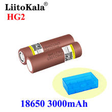Liitokala 100% New HG2 18650 3000mAh Rechargeable battery 18650HG2 3.6V discharge 20A Max 35A Power batteries 2024 - buy cheap