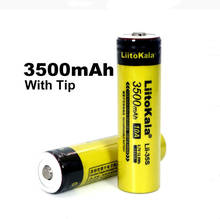 2 PCS. New LiitoKala Lii-35S 18650 Battery3.7V Li-ion 3500mAh lithium battery 3.5A For high drain devices.+DIY pointed 2024 - buy cheap